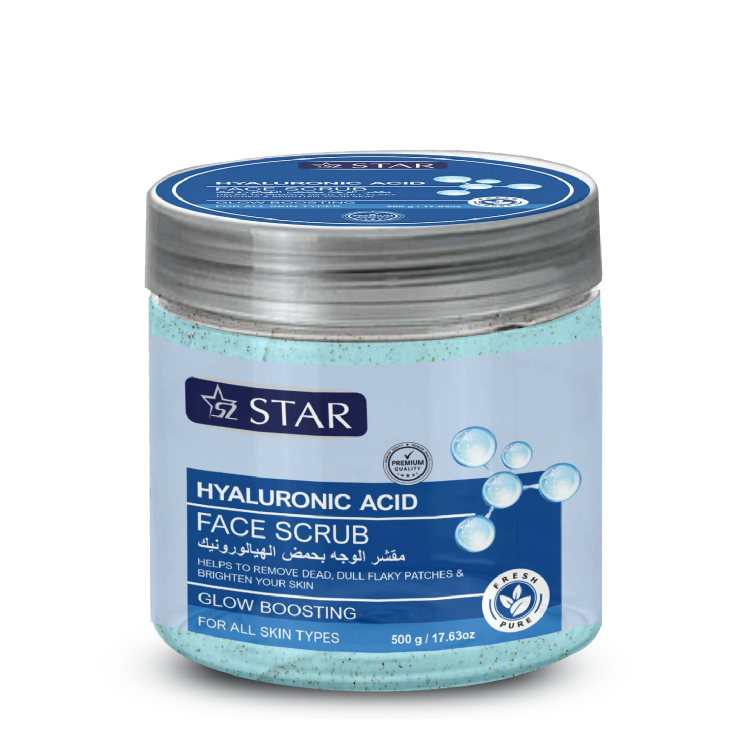 SZ STAR - Hyaluronic Acid Face Scrub