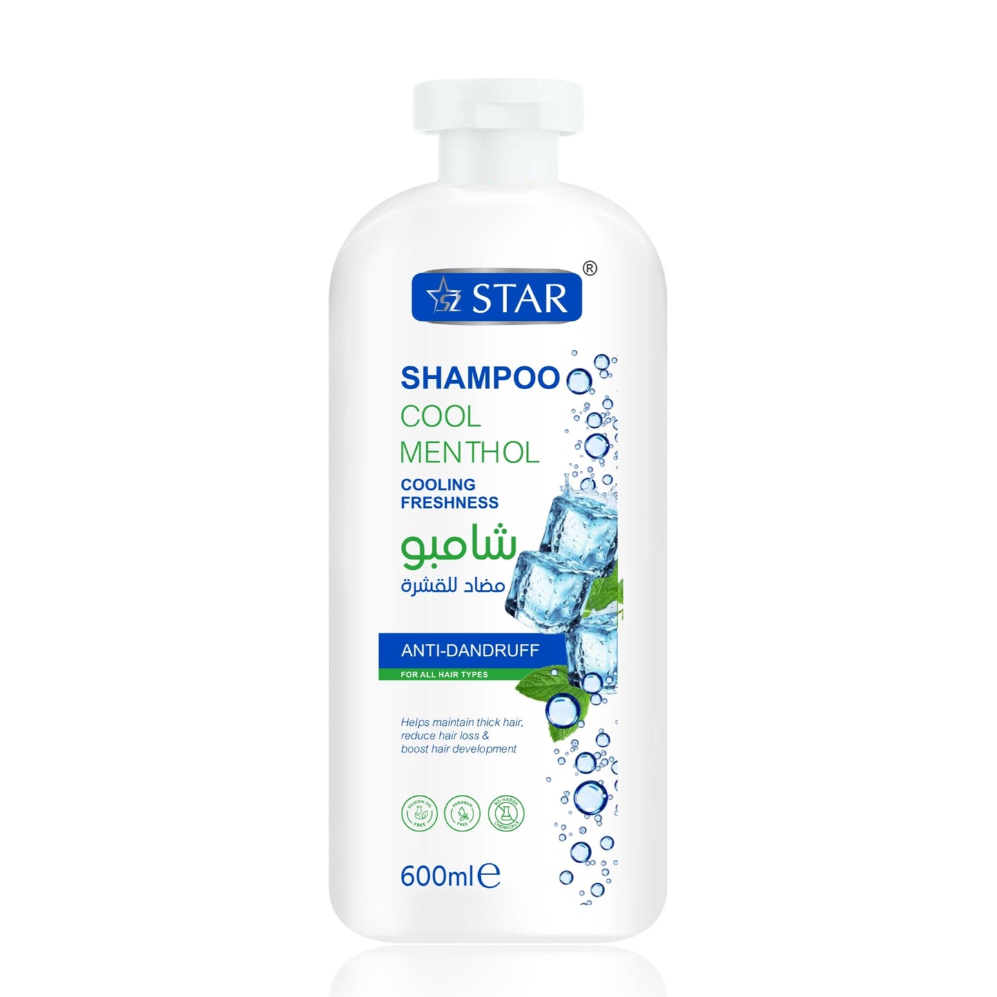 SZ STAR - Cool Menthol Anti-Dandruff Shampoo