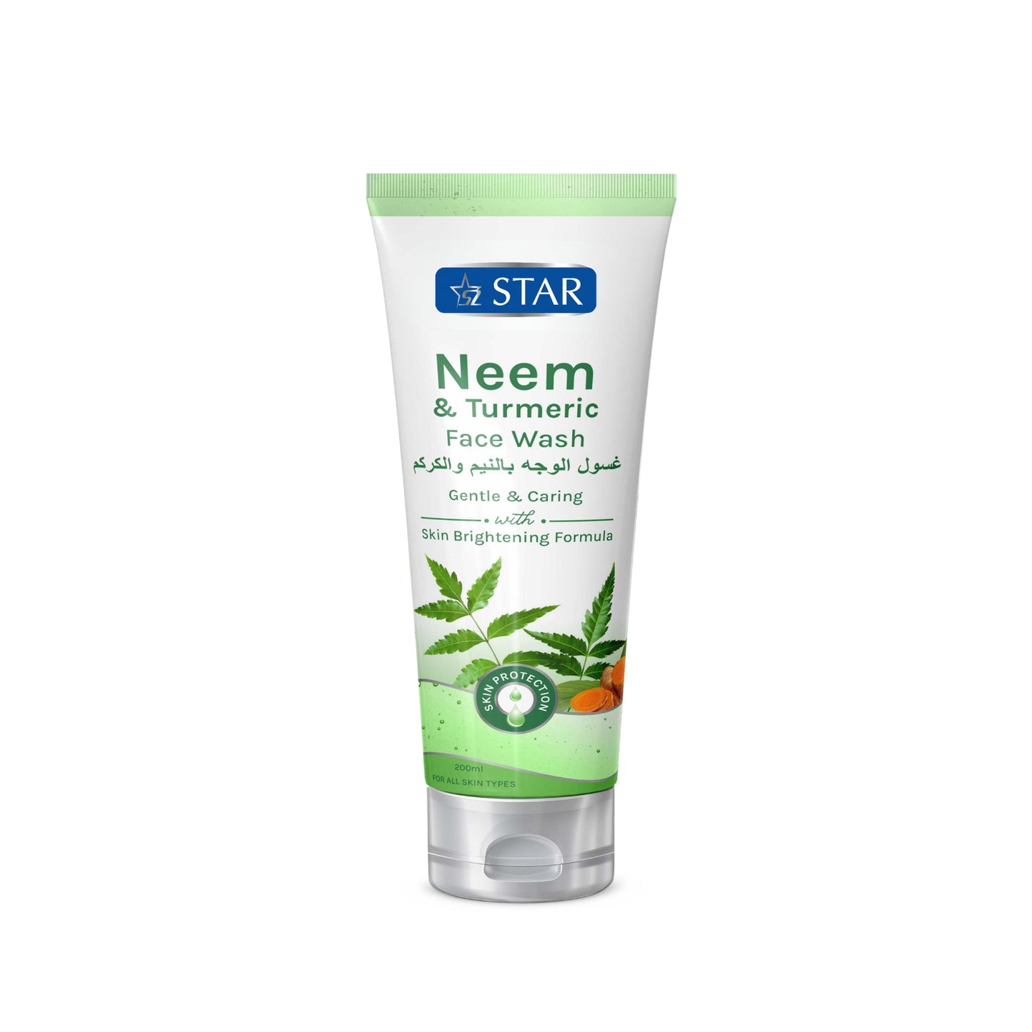 SZ STAR -Neem&Tumeric Facewash