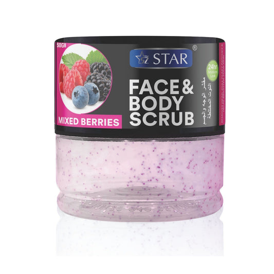 SZ STAR - Mixed Berries Face&Body Scrub