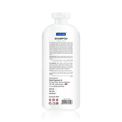 SZ STAR - Charcoal Detox Anti-Dandruff Shampoo