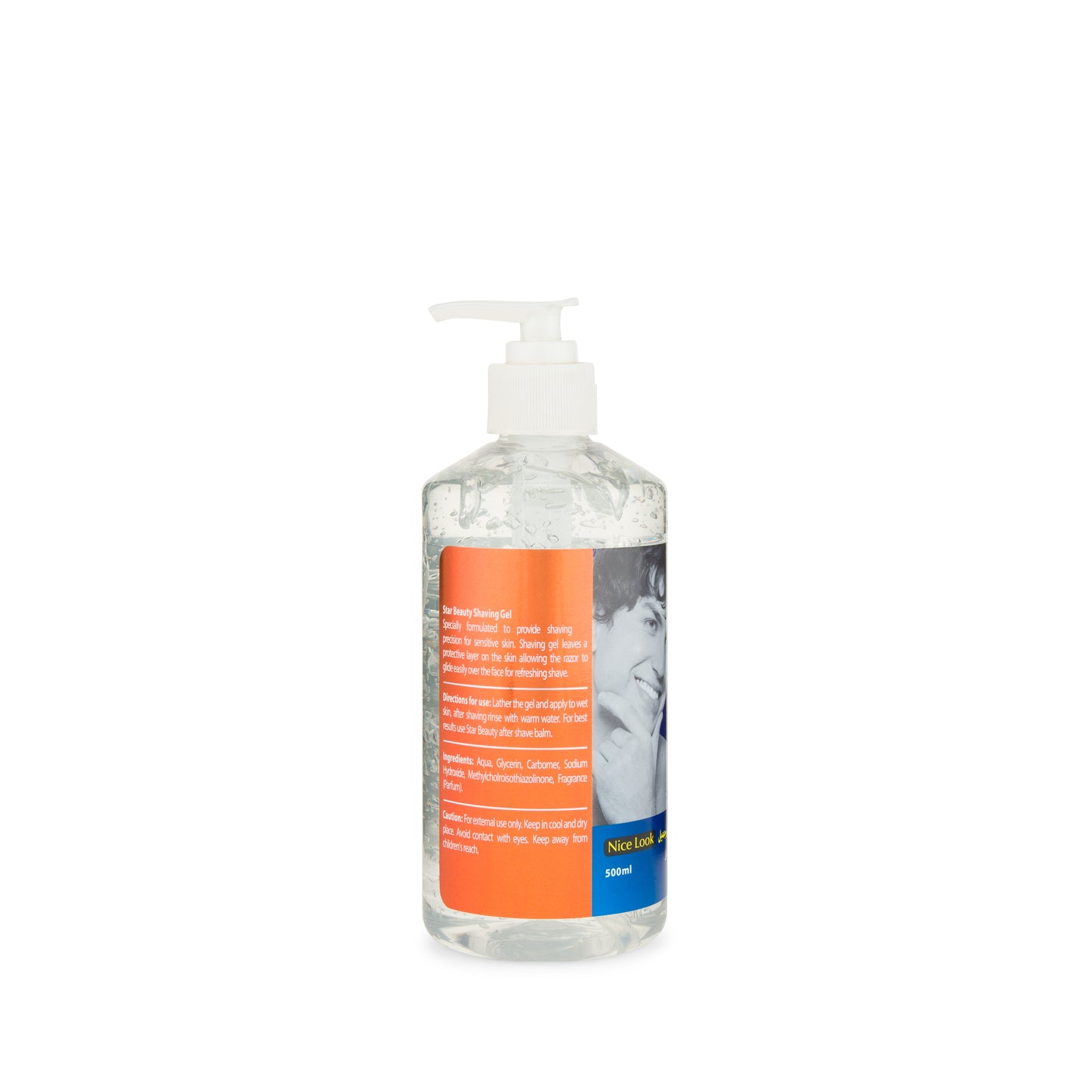 SZ STAR - Clear Non-Foaming Shaving Gel 500ml