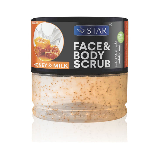 SZ STAR - Honey&Milk Face&Body Scrub