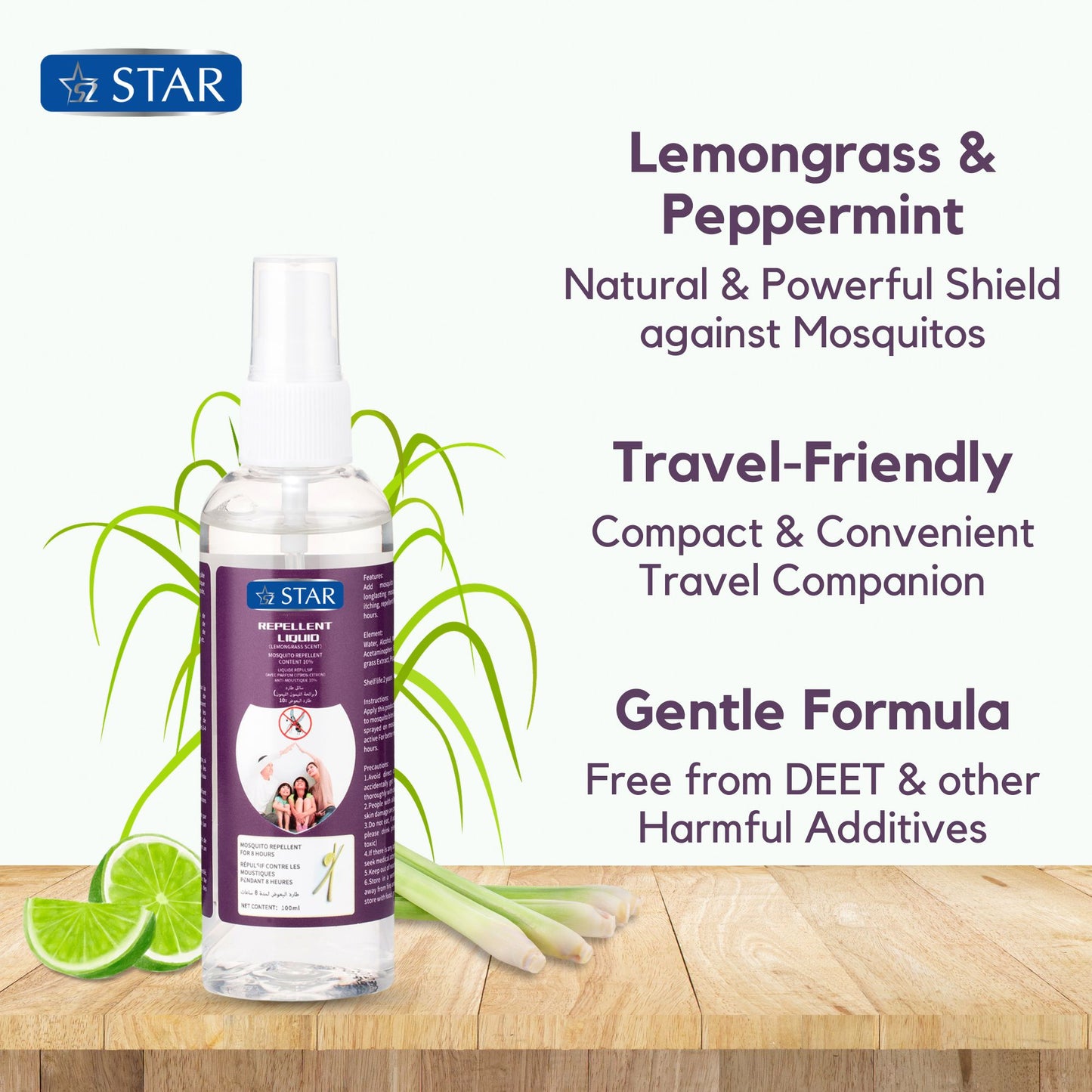 SZ STAR Mosquito Repellent Spray
